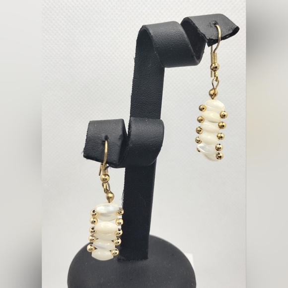 Fashion Business Casual Beaded Dangle Drop Earrings - Picture 1 of 4